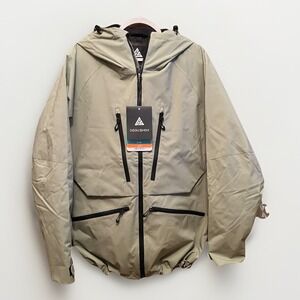 NWT GSOU SNOW Men's Ski Snowboard Jacket GS-2596‎ Olive Green Size Medium 15K